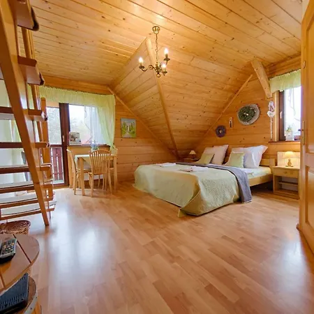 Chata Góralska Aggeusz Wellness Weichsel Exterior foto