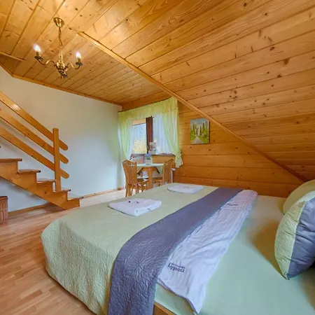 Chata Góralska Aggeusz Wellness Weichsel Exterior foto