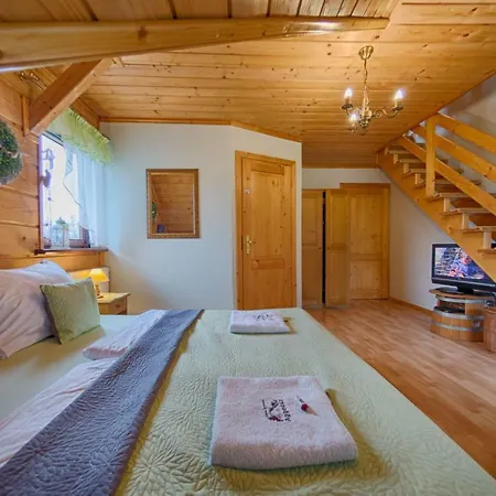 Chata Góralska Aggeusz Wellness Weichsel Exterior foto
